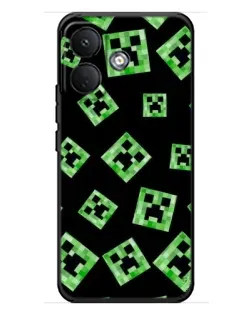 Чохол для Xiaomi Poco X8 з картинкою «Паттерн з кріперами»