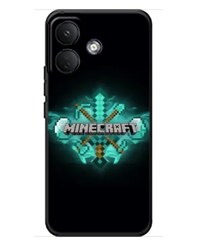Чехол для Xiaomi Poco X8 с картинкой «Minecraft Diamond лого» Чехол для Xiaomi Poco X8 с картинкой «Minecraft Diamond лого»