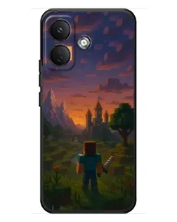 Чохол для Xiaomi Poco X8 з картинкою «Стів біля вежі»