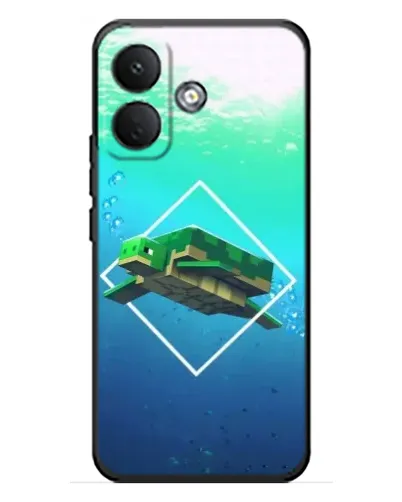 Чехол для Xiaomi Poco X8 с картинкой «Черепаха Minecraft» Чехол для Xiaomi Poco X8 с картинкой «Черепаха Minecraft»
