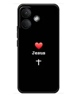Чохол для Xiaomi Poco X8 з картинкою «Серце - Jesus» Чохол для Xiaomi Poco X8 з картинкою «Серце - Jesus»