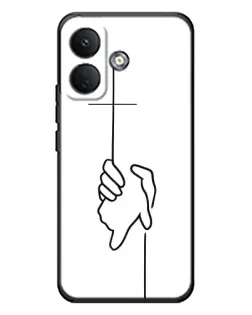 Чохол для Xiaomi Poco X8 з картинкою «Рука тримає» Чохол для Xiaomi Poco X8 з картинкою «Рука тримає»