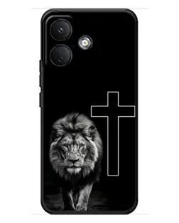 Чохол для Xiaomi Poco X8 з картинкою «Лев та Хрест» Чохол для Xiaomi Poco X8 з картинкою «Лев та Хрест»