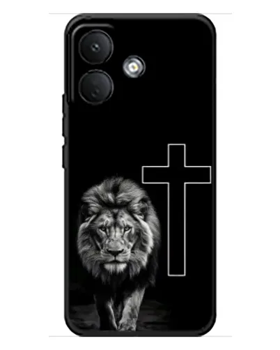 Чехол для Xiaomi Poco X8 с картинкой «Лев и Крест» Чехол для Xiaomi Poco X8 с картинкой «Лев и Крест»