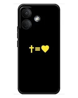 Чехол для Xiaomi Poco X8 с картинкой «Сердце и Крест» Чехол для Xiaomi Poco X8 с картинкой «Сердце и Крест»
