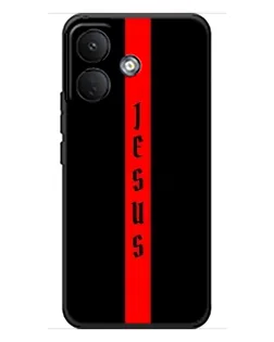 Чехол для Xiaomi Poco X8 с картинкой «Красная линия веры» Чехол для Xiaomi Poco X8 с картинкой «Красная линия веры»