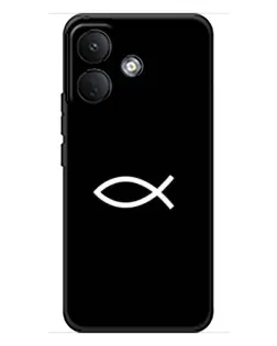 Чехол для Xiaomi Poco X8 с картинкой «Символ рыбы Jesus» Чехол для Xiaomi Poco X8 с картинкой «Символ рыбы Jesus»