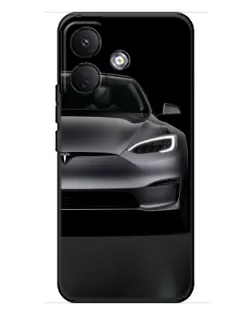 Чохол для Xiaomi Poco X8 з картинкою «Tesla Model S Look»