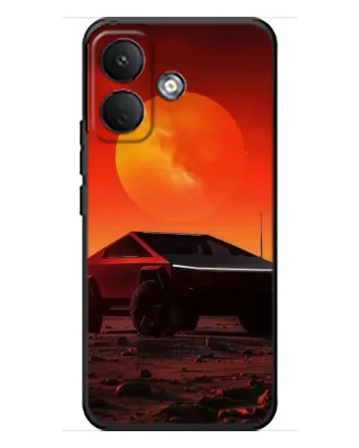Чехол для Xiaomi Poco X8 с картинкой «Cybertruck на Марсе» Чехол для Xiaomi Poco X8 с картинкой «Cybertruck на Марсе»