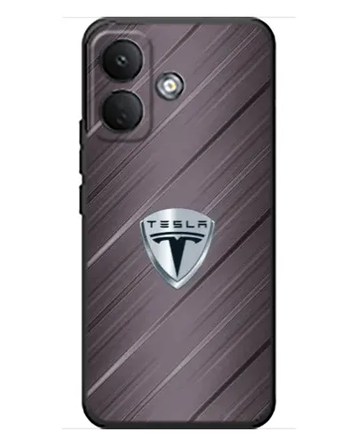 Чехол для Xiaomi Poco X8 с картинкой «Металлическая текстура Tesla» Чехол для Xiaomi Poco X8 с картинкой «Металлическая текстура Tesla»