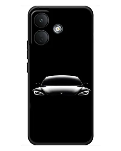 Чехол для Xiaomi Poco X8 с картинкой «Фары Tesla Night» Чехол для Xiaomi Poco X8 с картинкой «Фары Tesla Night»