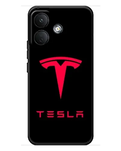 Чехол для Xiaomi Poco X8 с картинкой «Tesla Red Logo» Чехол для Xiaomi Poco X8 с картинкой «Tesla Red Logo»
