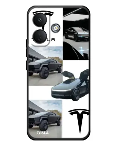 Чехол для Xiaomi Poco X8 с картинкой «Коллаж Cybertruck Tesla» Чехол для Xiaomi Poco X8 с картинкой «Коллаж Cybertruck Tesla»