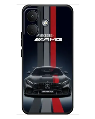 Чехол для Xiaomi Poco X8 с картинкой «Mercedes — белый карбон» Чехол для Xiaomi Poco X8 с картинкой «Mercedes — белый карбон»