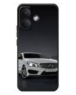 Чехол для Xiaomi Poco X8 с картинкой «Mercedes AMG GT Silver»