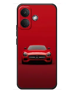 Чехол для Xiaomi Poco X8 с картинкой «Красный Mercedes AMG»