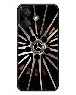 Чехол для Xiaomi Poco X8 с картинкой «Диск Mercedes»