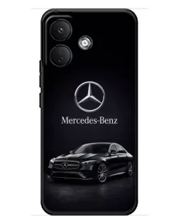 Чехол для Xiaomi Poco X8 с картинкой «Mercedes — решетка радиатора»