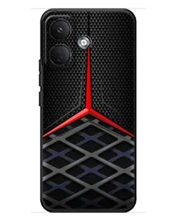 Чехол для Xiaomi Poco X8 с картинкой «Mercedes Carbon Grid»