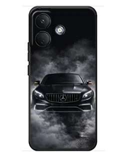 Чехол для Xiaomi Poco X8 с картинкой «Mercedes в дыму»