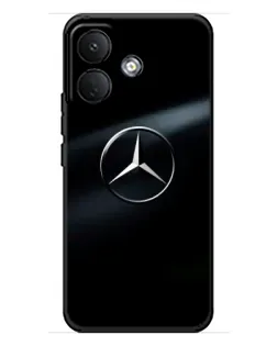 Чехол для Xiaomi Poco X8 с картинкой «Mercedes на металле»