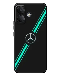 Чехол для Xiaomi Poco X8 с картинкой «Спортивные линии Mercedes»