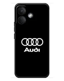 Чехол для Xiaomi Poco X8 с картинкой «Классическое лого Audi»