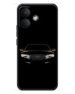 Чехол для Xiaomi Poco X8 с картинкой «Audi — ночной контур»