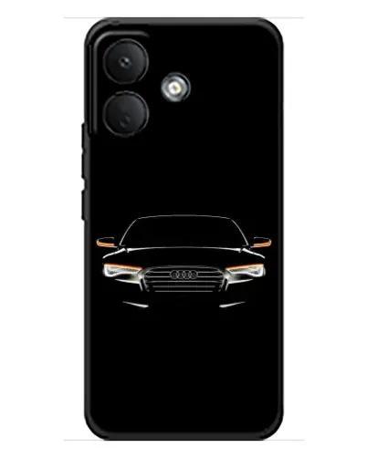 Чехол для Xiaomi Poco X8 с картинкой «Audi — ночной контур» Чехол для Xiaomi Poco X8 с картинкой «Audi — ночной контур»