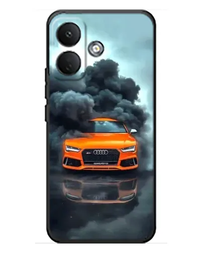 Чехол для Xiaomi Poco X8 с картинкой «Audi в облаках дыма» Чехол для Xiaomi Poco X8 с картинкой «Audi в облаках дыма»