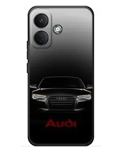 Чехол для Xiaomi Poco X8 с картинкой «Audi — градиентный контур»