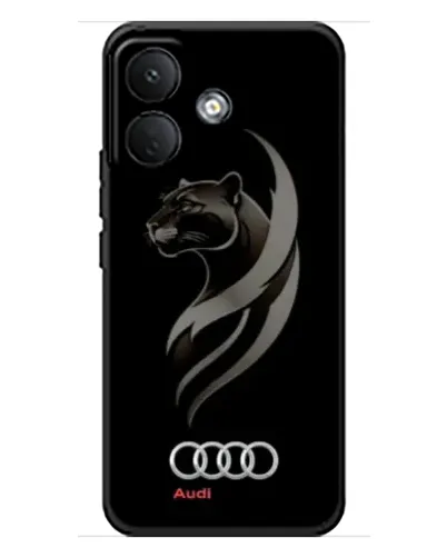 Чехол для Xiaomi Poco X8 с картинкой «Графика — пантера и Audi» Чехол для Xiaomi Poco X8 с картинкой «Графика — пантера и Audi»