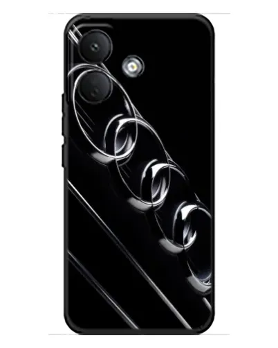 Чехол для Xiaomi Poco X8 с картинкой «Audi — абстрактные кольца» Чехол для Xiaomi Poco X8 с картинкой «Audi — абстрактные кольца»