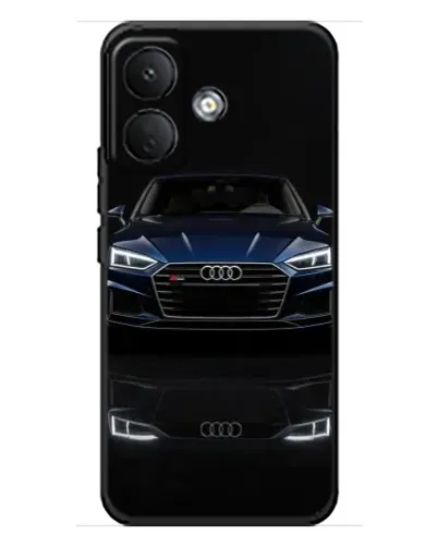 Чехол для Xiaomi Poco X8 с картинкой «Audi — ночное отражение» Чехол для Xiaomi Poco X8 с картинкой «Audi — ночное отражение»