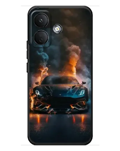 Чохол для Xiaomi Poco X8 з картинкою «Lamborghini димна естетика»