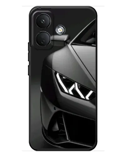 Чохол для Xiaomi Poco X8 з картинкою «Lamborghini фари деталізація»
