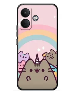 Чохол для Xiaomi Poco X8 з картинкою «Єдиноріг Pusheen»