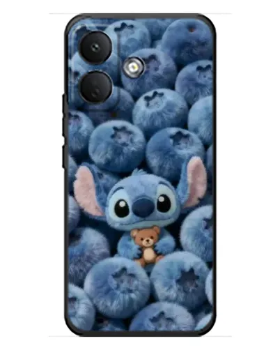Чехол для Xiaomi Poco X8 с картинкой «Стич и голубика» Чехол для Xiaomi Poco X8 с картинкой «Стич и голубика»