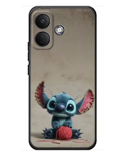 Чехол для Xiaomi Poco X8 с картинкой «Стич на коричневом фоне» Чехол для Xiaomi Poco X8 с картинкой «Стич на коричневом фоне»