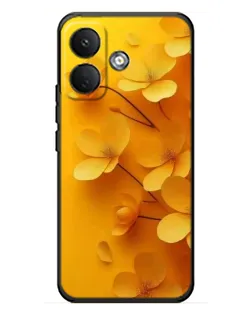 Чохол для Xiaomi Poco X8 з картинкою «Золоті пелюстки» Чохол для Xiaomi Poco X8 з картинкою «Золоті пелюстки»
