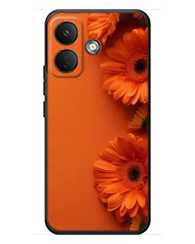 Чехол для Xiaomi Poco X8 с картинкой «Оранжевые герберы» Чехол для Xiaomi Poco X8 с картинкой «Оранжевые герберы»