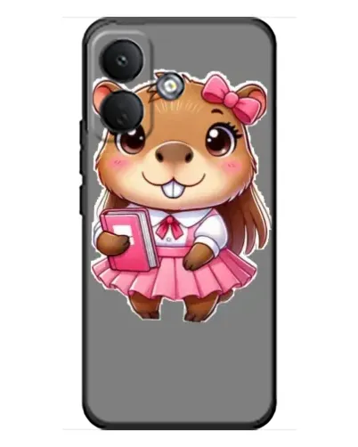 Чехол для Xiaomi Poco X8 с картинкой «Девочка капибара» Чехол для Xiaomi Poco X8 с картинкой «Девочка капибара»