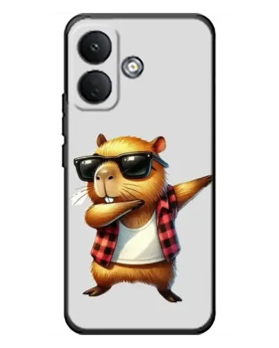 Чехол для Xiaomi Poco X8 с картинкой «Капибара рэпер даб» Чехол для Xiaomi Poco X8 с картинкой «Капибара рэпер даб»