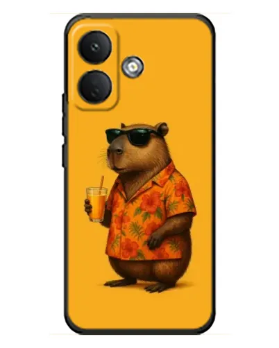 Чехол для Xiaomi Poco X8 с картинкой «Капибара на отдыхе» Чехол для Xiaomi Poco X8 с картинкой «Капибара на отдыхе»