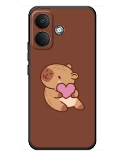 Чехол для Xiaomi Poco X8 с картинкой «Капибара с сердцем» Чехол для Xiaomi Poco X8 с картинкой «Капибара с сердцем»