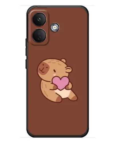 Чехол для Xiaomi Poco X8 с картинкой «Капибара с сердцем» Чехол для Xiaomi Poco X8 с картинкой «Капибара с сердцем»