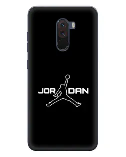 Чехол для Xiaomi POCO F1 с картинкой «Nike Pink Swirl»