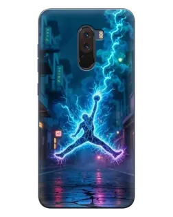 Чехол для Xiaomi POCO F1 с картинкой «Jordan Gold Jumpman» Чехол для Xiaomi POCO F1 с картинкой «Jordan Gold Jumpman»