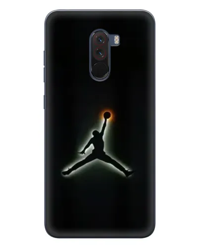 Чехол для Xiaomi POCO F1 с картинкой «Jordan Gradient Logo»