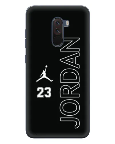 Чехол для Xiaomi POCO F1 с картинкой «Jordan Vertical»